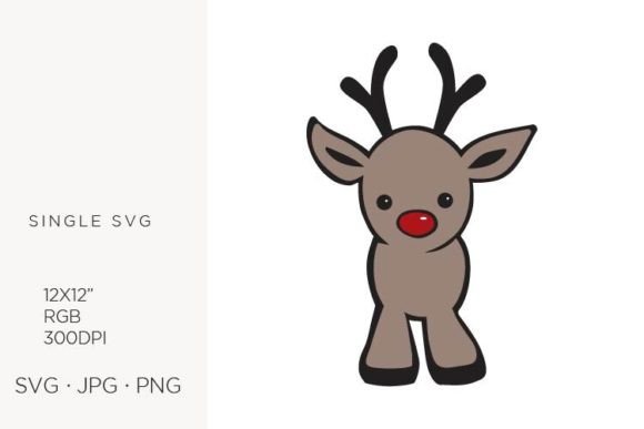 Christmas Reindeer Graphics for Crafters