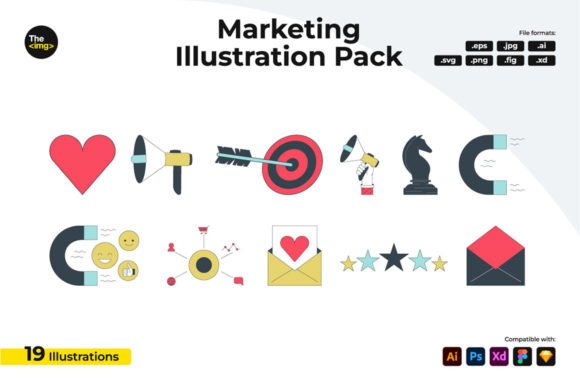 Content Marketing Strategy Graphics and Illustrations