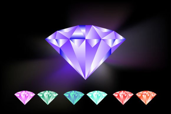 Diamond: A Luxurious Embroidery Design