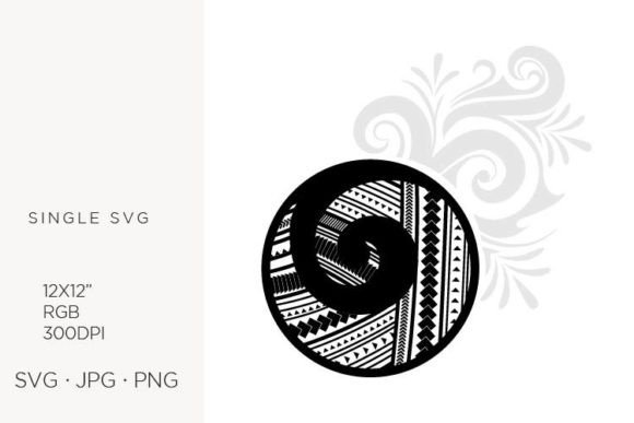 Koru, New Beginning, Maori Symbol Graphics