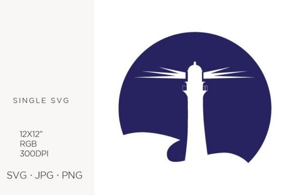 Lighthouse, Night Sky Graphics