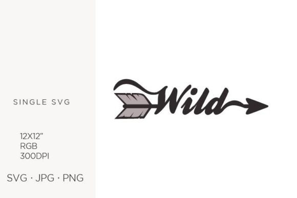 Native American Arrow, Wild Graphics and Illustrations