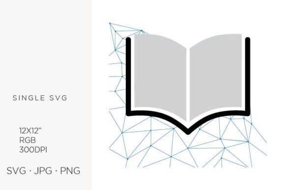 Open Book and Technology Network Graphics