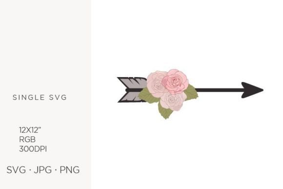 Romantic Pink Roses and Native American Graphics