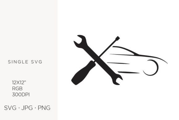Tools and Car, Vector Review