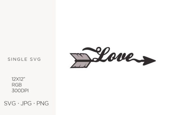 Word Love and Arrows: Graphics and Illustrations for Digital Sellers